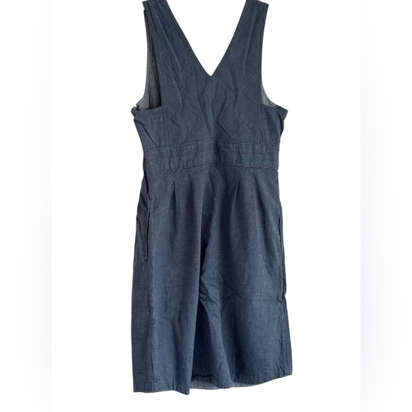 Toad&Co Atsuka Organic Cotton Dress Denim Women’s Size Medium - Picture 5 of 14